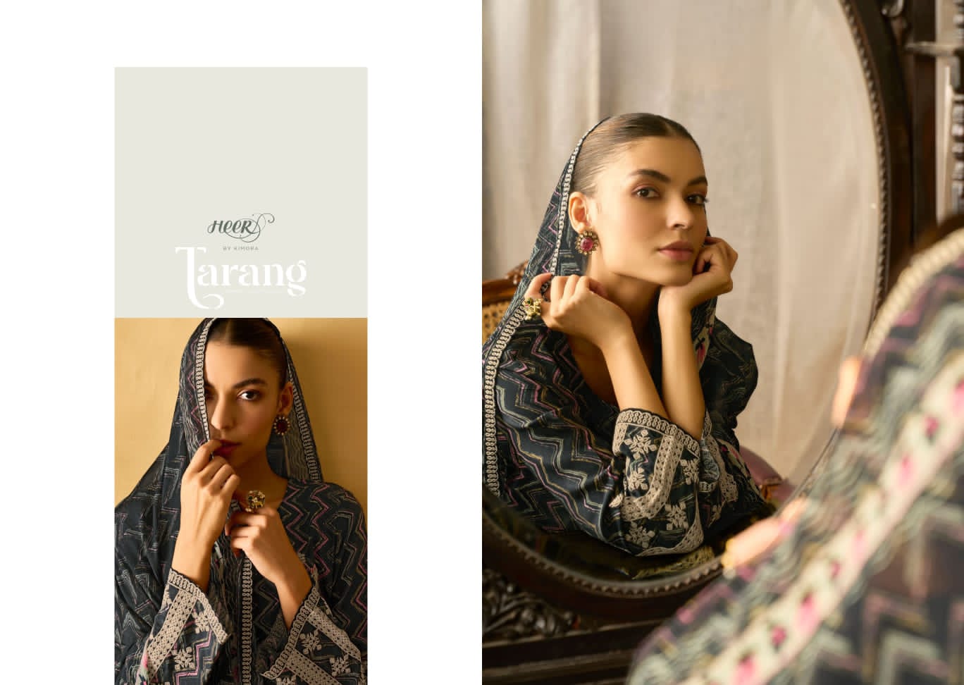 Kimora Heer Tarang Fancy Pure Muslin Printed Fancy Latest Salwar Suit Collection